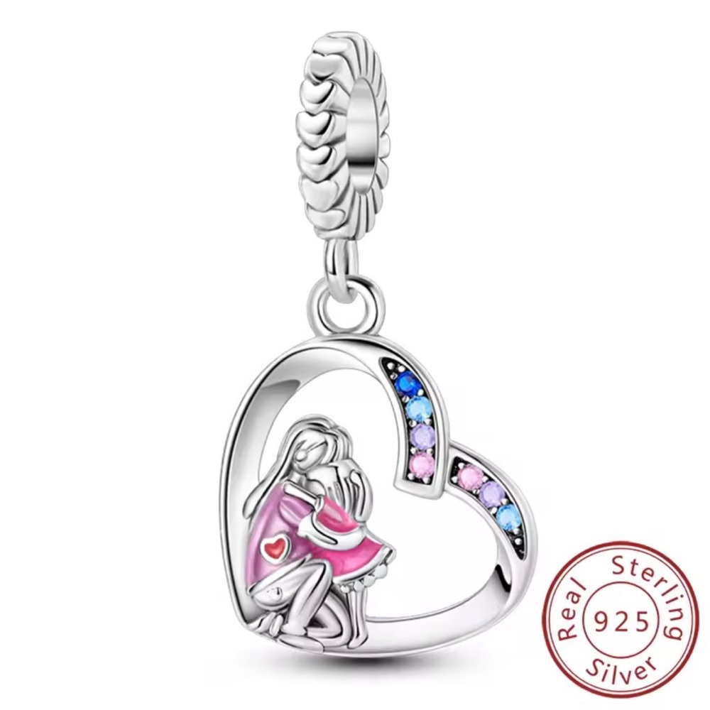 New 925-Charm Bead Fit Original Pandora Bracelet
